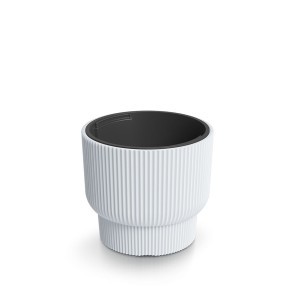 Vazonas MILLY su įdėklu 33/20 L D395xH350 mm baltos sp. Prosperplast