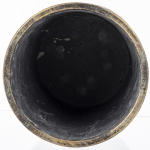 Vazonas betoninis aukso/žalios spl. 17x20x20 cm 162664