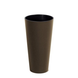 Vazonas TUBUS SLIM ECO WOOD 27/15 L D300xH572 mm kavos sp. Prosperplast