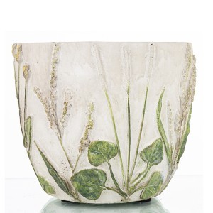 Vazonas betoninis Gėlės 13x14,5x14,5 cm 163961