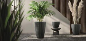 Vazonas FERO 30 l D350xH500 mm anglies sp. Prosperplast