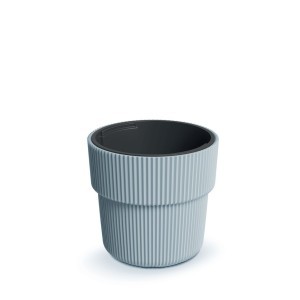 Vazonas MILLY su įdėklu 14/10 L D299xH285 mm šv. pilka sp. Prosperplast