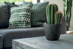 Vazonas DARE 3,9 L D198xH173 mm antracito sp. Prosperplast