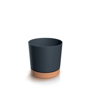 Vazonas TUBO PM 4.6 l D199xH196 mm antracito sp. Prosperplast