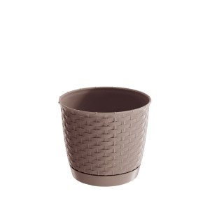 Vazonas ROTOLLA 7.5 l D250xH219 mm mocca sp. Prosperplast