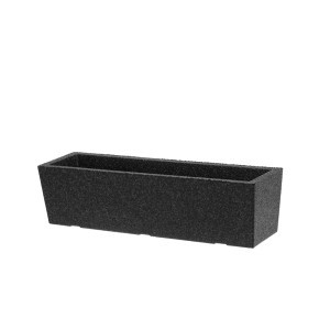 Vazonas termo 5 l 50x14x13 cm juodos sp. 4Living 291124
