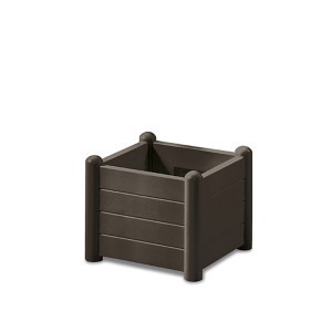 Vazonas ITALIA 30 l 43x43x35 cm rudos sp. Italija STEFANPLAST 80033