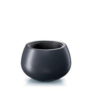 Vazonas HEOS su įdėklu 32/11 l D436xH270 mm antracito sp. Prosperplast