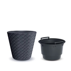 Vazonas MATUBA 19 L D348xH324 mm antracito sp. Prosperplast (5)