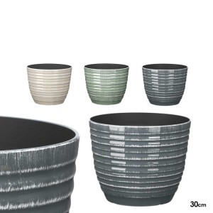 Vazonas plastikinis D30xH26 cm (mix) Ibergarden 11489
