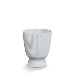 Vazonas MILLY 5.7 l D220xH262 mm balta sp. Prosperplast