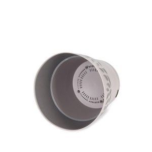 Vazonas OPERA CLOE su vand. rez. 7,5 L D25xH25 cm pilka sp. 94130 STEFANPLAST