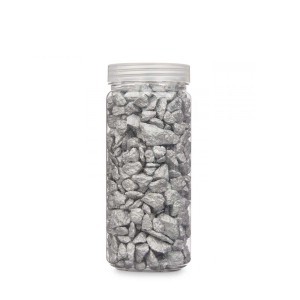 Dekoratyviniai akmenys 700 g (1-2 cm) sidabro spalvos Giftdecor 92523
