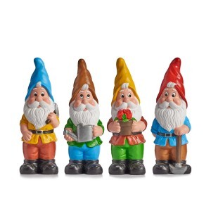 Sodo dekoracija Nykštukas keramikinė (mix) 16,5x14x50 cm Ibergarden 12542