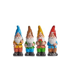 Sodo dekoracija Nykštukas keramikinė (mix) 7x9,5x25 cm Ibergarden 12557