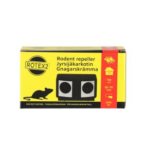 Ultragarsinis prietaisas pelių atbaidymui, patalpai iki 150 kv.m. Rotex-2 322306