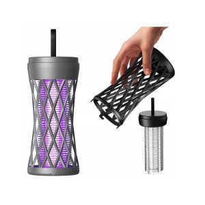Lempa vabzdžiams gaudyti pakraunama UV 5W 14x6 cm 24547