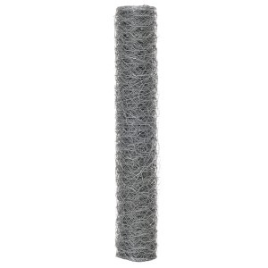 Tinklas metalinis cinkuotas 0,5x10 m (nuo graužikų 25x25x0,7 mm) Tarmo 180888