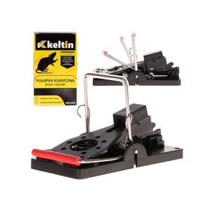 Spąstai pelėms plastikiniai 10x5 cm KELTIN K02505