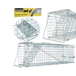 Spąstai-narvas graužikams 60x21x18 cm K02513