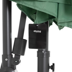 Skėtis lauko su stovu D300 cm žalios spalvos 4Living 647490