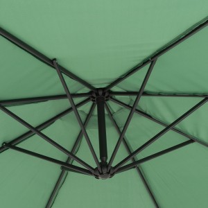 Skėtis lauko su stovu D300 cm žalios spalvos 4Living 647490