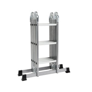 Kopėčios aliumininės daugiafunkcinės 4x3 laipteliai 3,4 m 150 kg 17704 Vorel