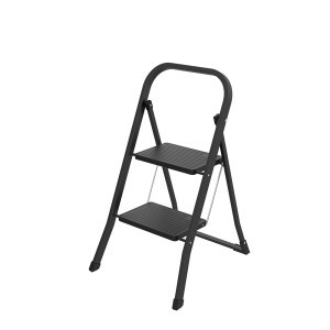 Kopėčios 2 laiptelių Minifero PRO juoda sp. (150 kg) DRABEST ST-MF2