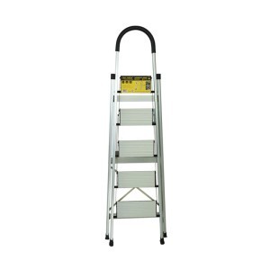 Kopėčios aliumininės 5 laiptelių Max 150 kg 1215915 Crownman