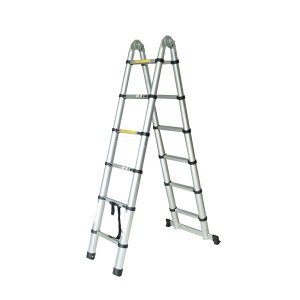 Kopėčios teleskopinės dvipusės 1,9 m+1,9 m MAX 150 kg CE 1215905