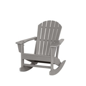 Supamas sodo krėslas 79,5x88x93 cm atsparus UV, vandeniui, pilkos sp. 4Living