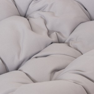 Krėslas pakabinamas su stovu max 130 kg rožinė/pilka sp. 4Living 605751