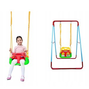 Sūpynės vaikiškos 3in1 43x35x38 cm plastikas max 40 kg 01529_Z