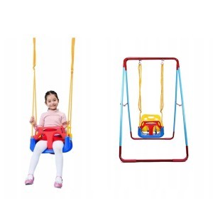 Sūpynės vaikiškos 3in1 43x35x35 cm plastikas 01529_N