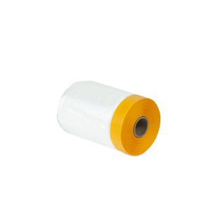 Plėvelė apsauginė su lipnia juostele 150 cm*30 m RollingDog 80510