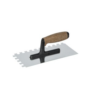 Trintuvė tinkavimui nerūdijančio plieno dantyta 270x130 mm 10x10 mm NATURE 7821K