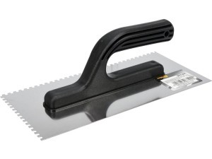 STEEL PLASTERING TROWEL 270X125 4X4MM