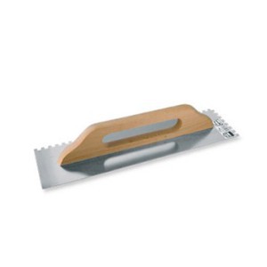 STEEL PLASTERING TROWEL 480X130MM 8X8MM