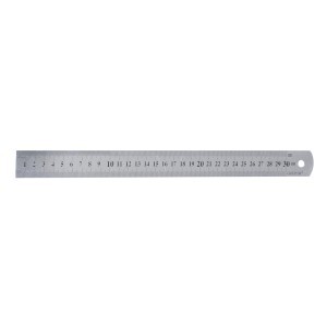 Liniuotė plieninė  300 mm 0928012 Crownman (12)