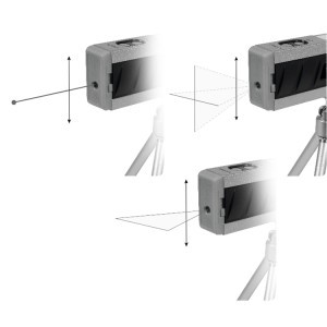 Gulsčiukas lazerinis su stovu 635-660 nm 17560 Vorel