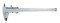 Slankmatis 150 mm (0.05 mm) INOX 15100