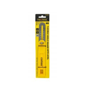 Kampainis reguliuojamas 200 mm su gulsčiuku 0912008 Crownman (10)