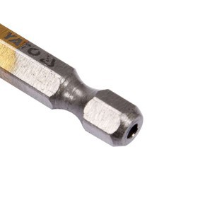 Grąžtas frezinis metalui 6.5 mm HSS-TiN HEX YT-44824 YATO