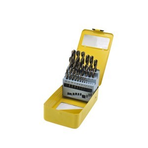 Grąžtai metalui HSS 25 vnt. 1-13 mm 0803425 Crownman