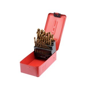 Grąžtai metalui HSS titaniniai 25 vnt. 1-13 mm 22340 STHOR