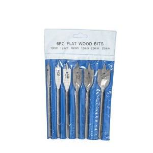 Grąžtai medžiui plunksniniai 6 vnt. 10-25 mm  0123606 113864-TIT