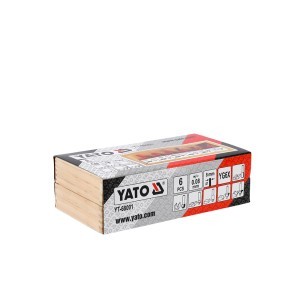 Frezos medžiui 6 vnt. 8 mm YT-68001 YATO