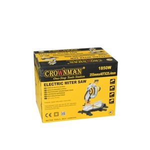 Staklės medžio pjovimo 1850W 255 mm PWT01088-EU Crownman