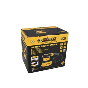Šlifuoklis elektrinis ekscentrinis 350W 125 mm PWT01075-EU Crownman