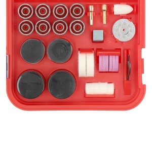 Šlifavimo antgalių rinkinys mini šlifuokliui 157 vnt. YT-34670 YATO